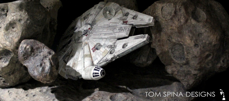 Illustration for article titled I Need This Millennium Falcon Asteroid Field Coffee Table In My Life
